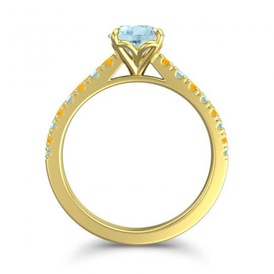Cathedral Pave Java Ring