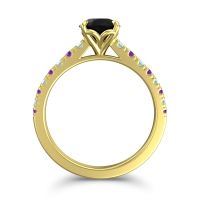 Cathedral Pave Java Ring
