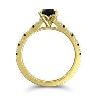 Cathedral Pave Java Ring