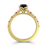Cathedral Pave Java Ring