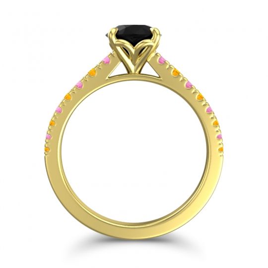 Cathedral Pave Java Ring