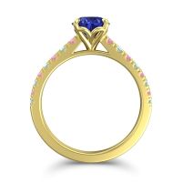 Cathedral Pave Java Ring