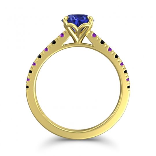 Cathedral Pave Java Ring