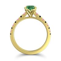 Cathedral Pave Java Ring