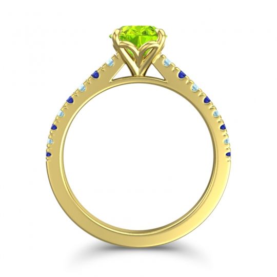 Cathedral Pave Java Ring