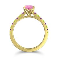 Cathedral Pave Java Ring