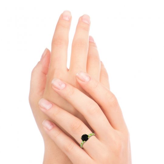 Cathedral Pave Java Ring