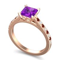 Princess Cut Vara Ring