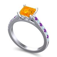 Princess Cut Vara Ring