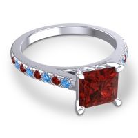 Princess Cut Vara Ring