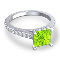 Princess Cut Vara Ring
