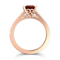 Princess Cut Vara Ring