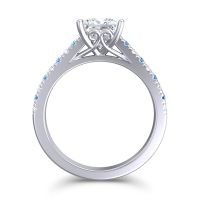 Princess Cut Vara Ring