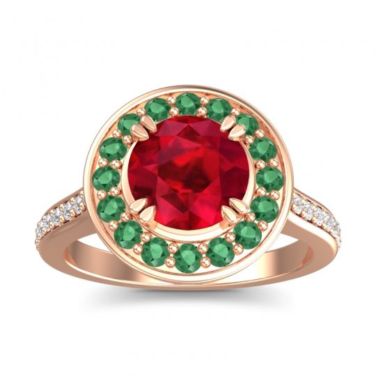 Halo Pave Iza Ring