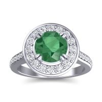 Halo Pave Iza Ring