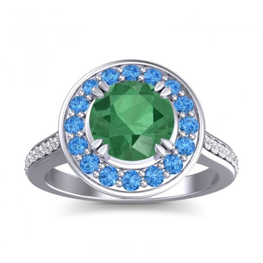 Halo Pave Iza Ring