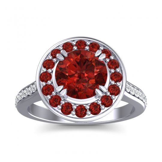 Halo Pave Iza Ring