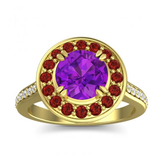 Halo Pave Iza Ring