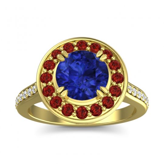 Halo Pave Iza Ring