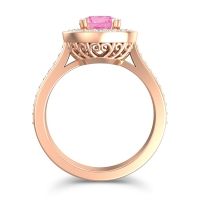 Halo Pave Iza Ring