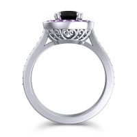 Halo Pave Iza Ring