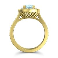 Halo Pave Iza Ring
