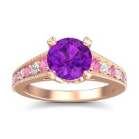 Cathedral Pave Sara Ring