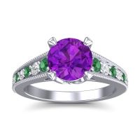 Cathedral Pave Sara Ring