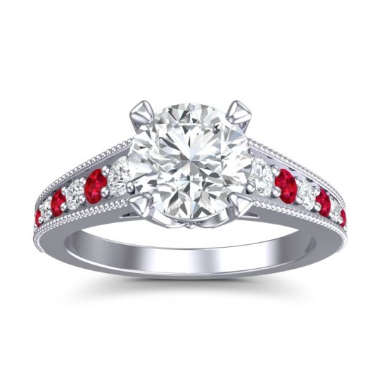 Cathedral Pave Sara Ring