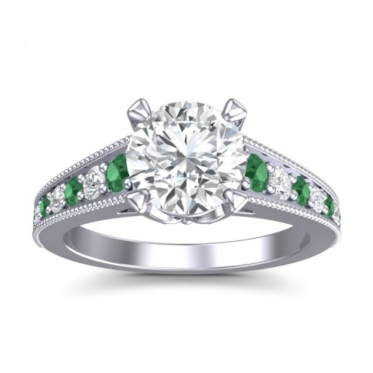 Cathedral Pave Sara Ring