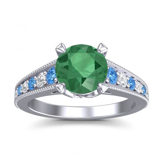 Cathedral Pave Sara Ring