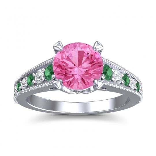 Cathedral Pave Sara Ring