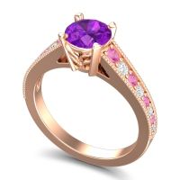 Cathedral Pave Sara Ring