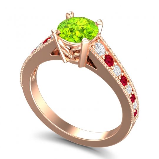 Cathedral Pave Sara Ring