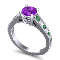 Cathedral Pave Sara Ring