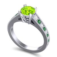 Cathedral Pave Sara Ring