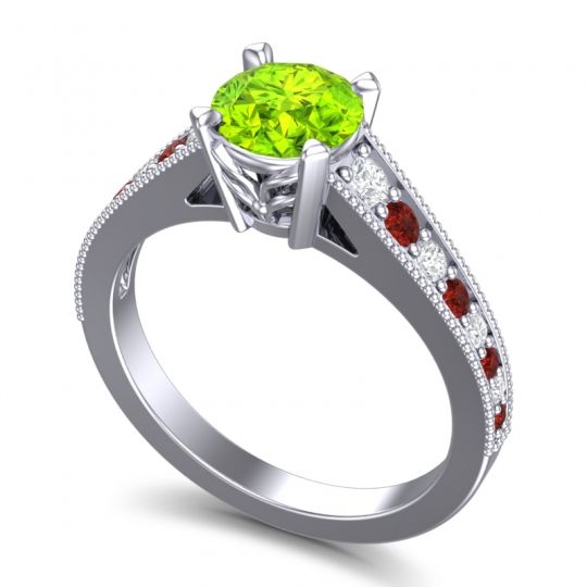 Cathedral Pave Sara Ring