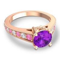 Cathedral Pave Sara Ring