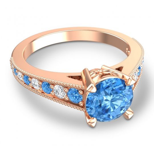 Cathedral Pave Sara Ring