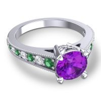 Cathedral Pave Sara Ring