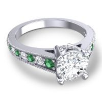 Cathedral Pave Sara Ring