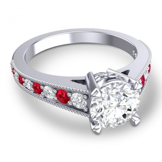 Cathedral Pave Sara Ring