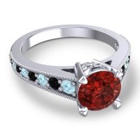 Cathedral Pave Sara Ring