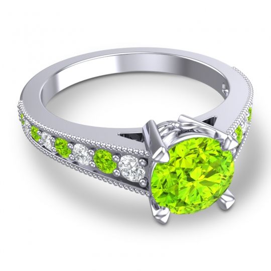 Cathedral Pave Sara Ring