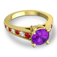 Cathedral Pave Sara Ring