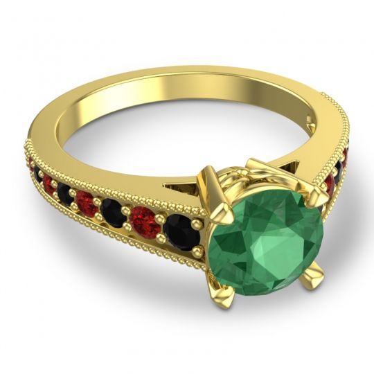 Cathedral Pave Sara Ring