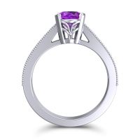 Cathedral Pave Sara Ring