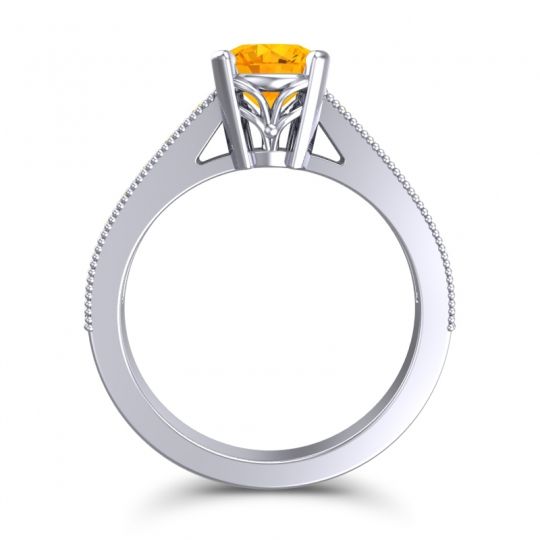 Cathedral Pave Sara Ring