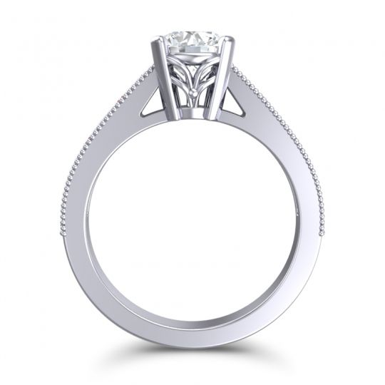 Cathedral Pave Sara Ring