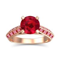 Cathedral Pave Zekhara Ring